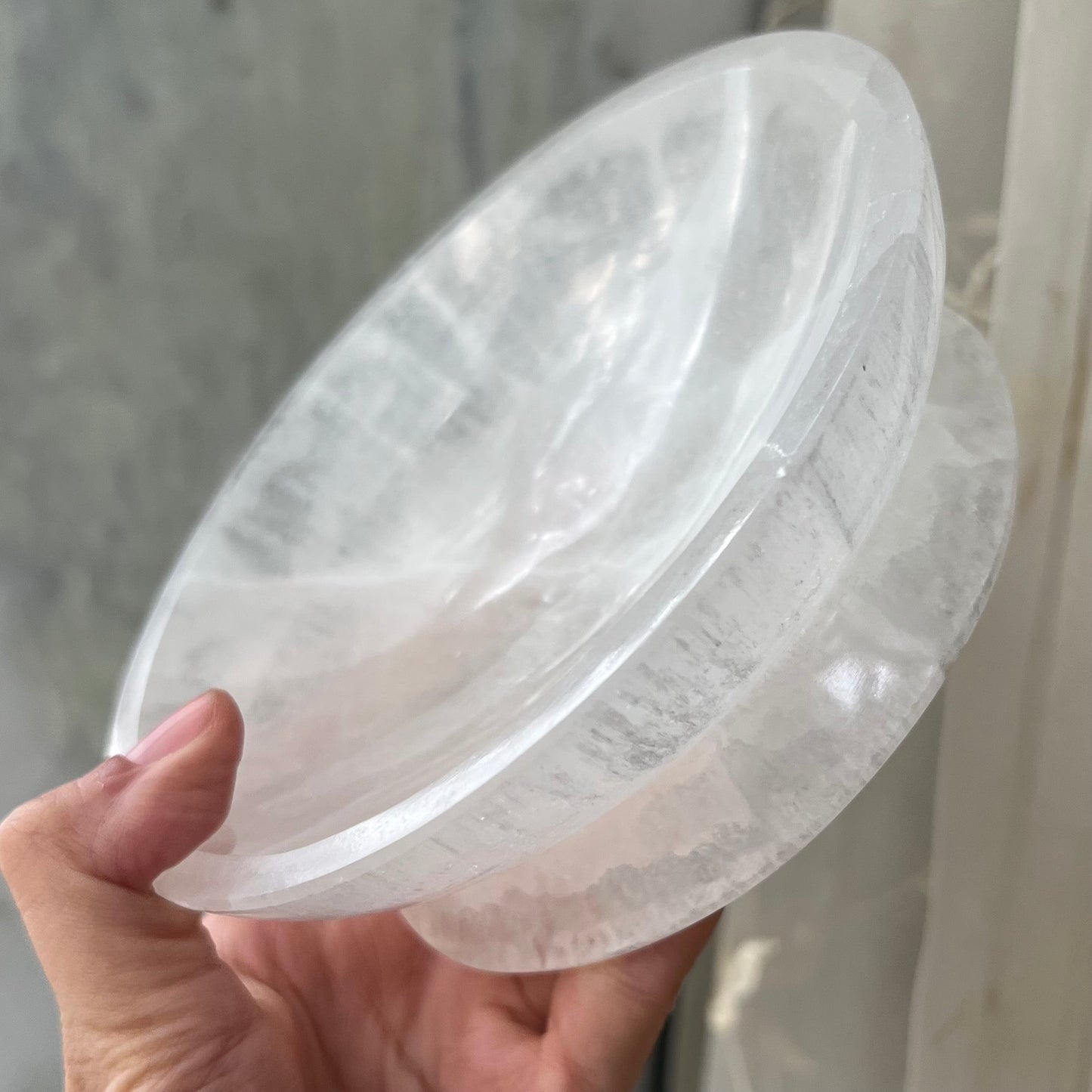 Selenite Crystal Charging Plate/Bowl 1kg