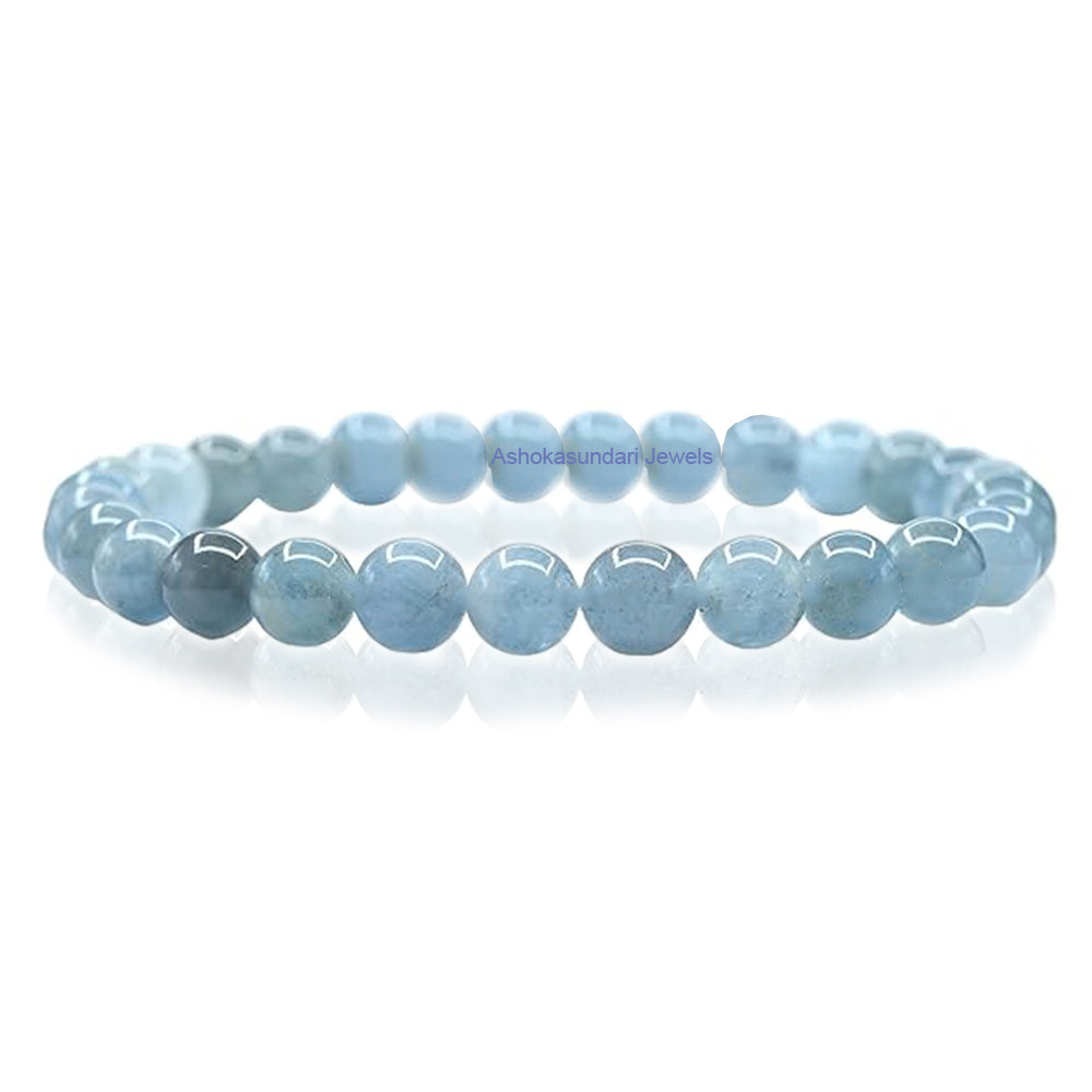 Aquamarine Crystal Bracelet