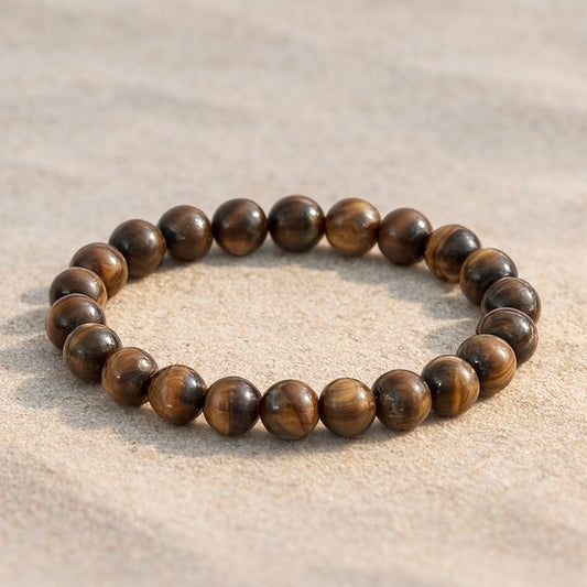 The Saif Ali Khan Tigers Eye Bracelet