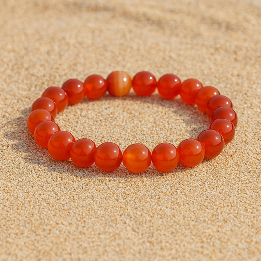 The Vidya Balan Carnelian Crystal Bracelet