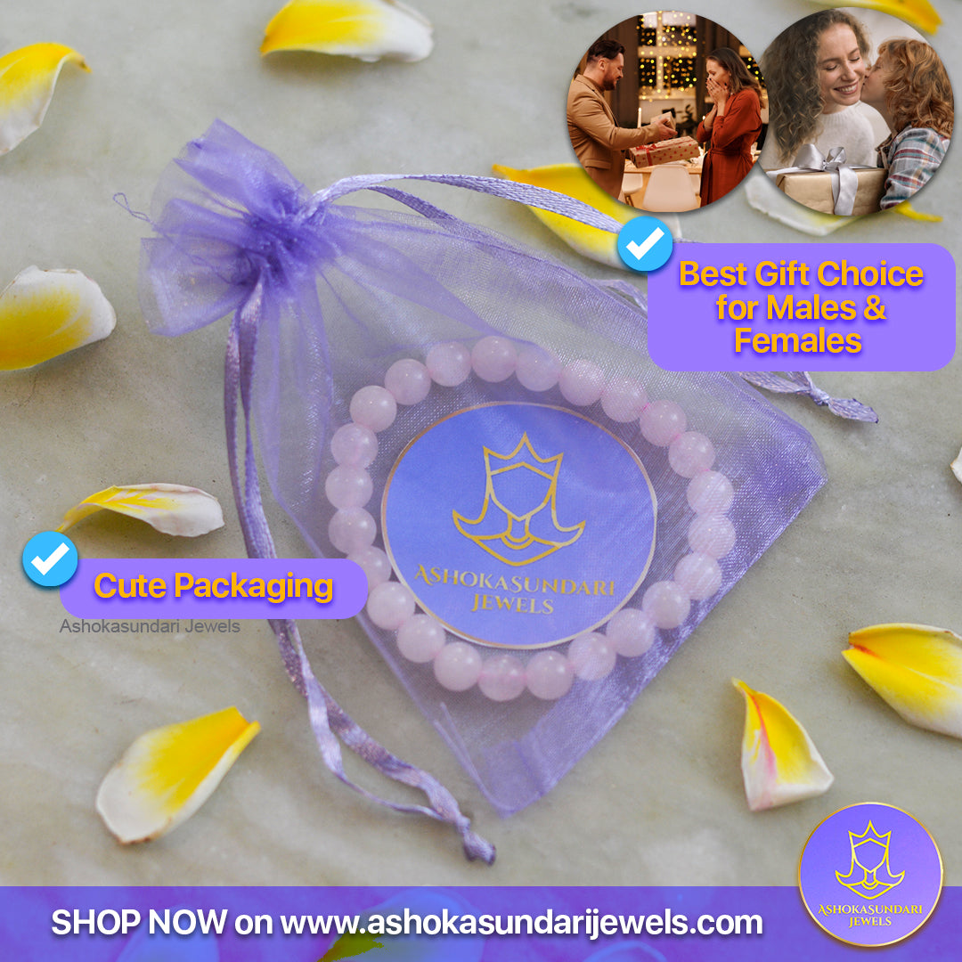 Kunzite Crystal Bracelet