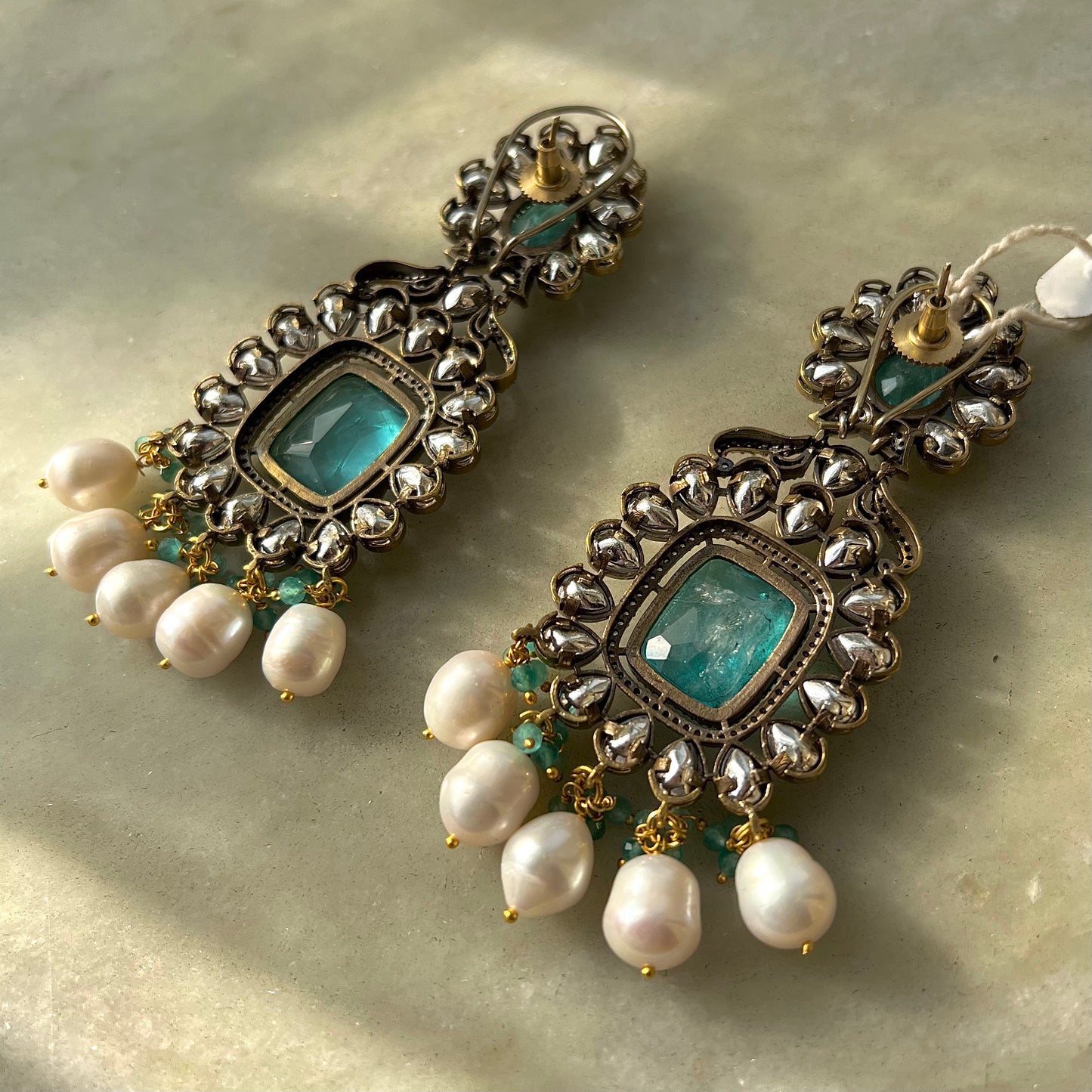 Queen of Ocean Pearl Statement Earrings