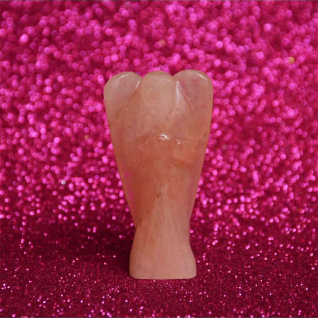 Peach Aventurine Crystal Angel