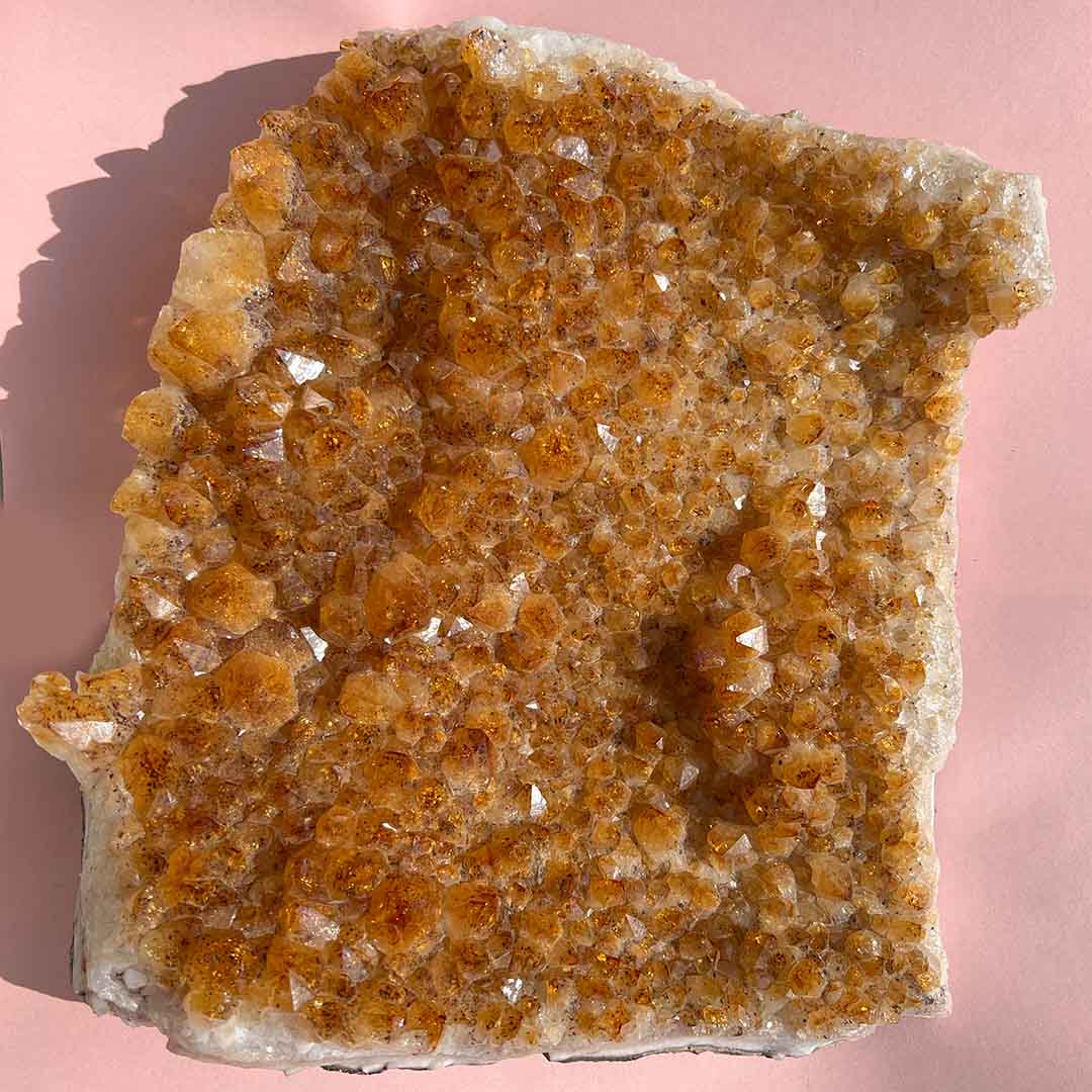 Lux Citrine Quartz Crystal 3.5 Kg