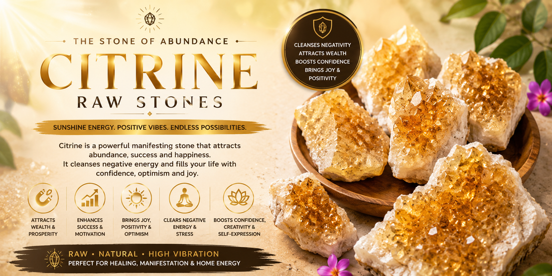 Citrine Crystal: Meaning, Benefits & How to Use It
