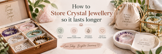 How to Store Crystal Jewelry So It Lasts Longer