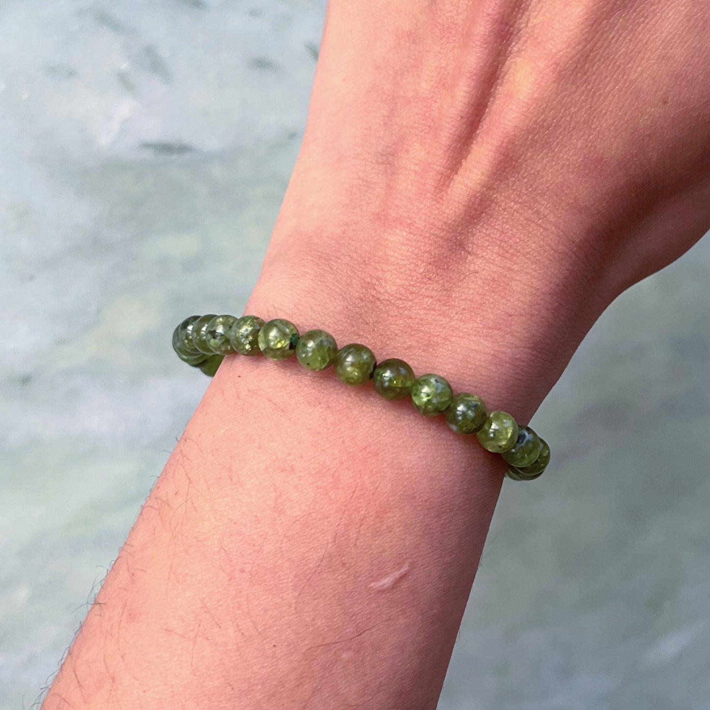 Peridot Crystal Healing Bracelet