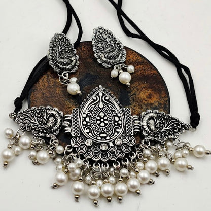 Antique Necklace and Earrings