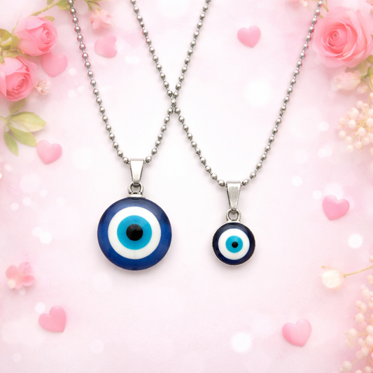 Evil Eye Necklace Combo pack of 2
