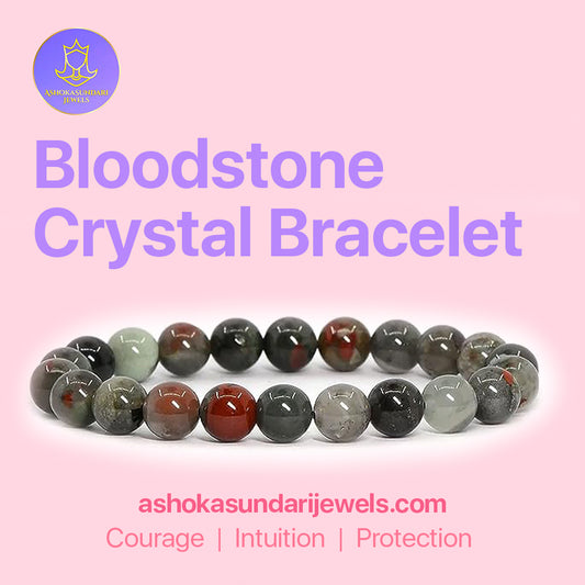 Bloodstone Crystal Bracelet