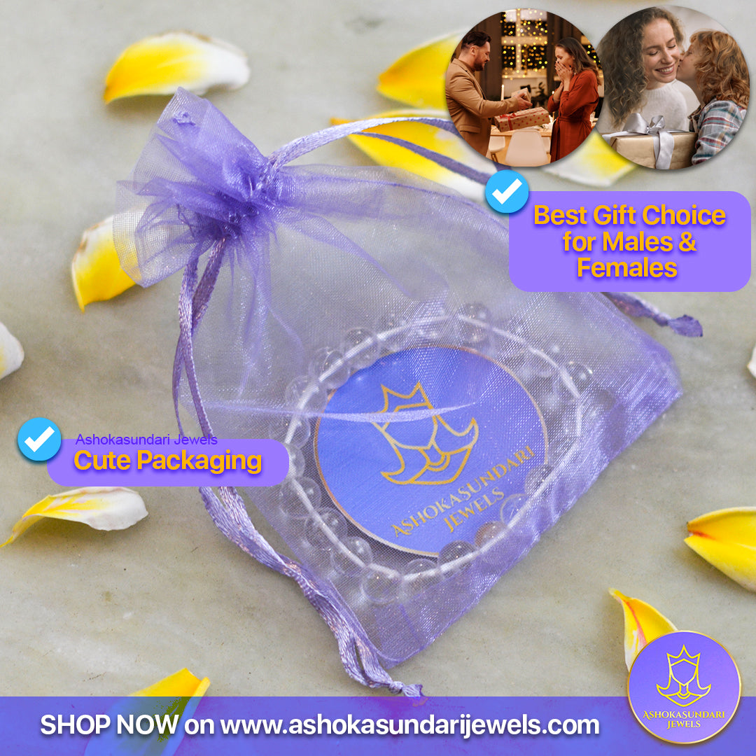 Clear Quartz Crystal Bracelet