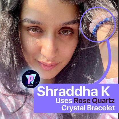 Rose Quartz Healing Crystal Bracelet