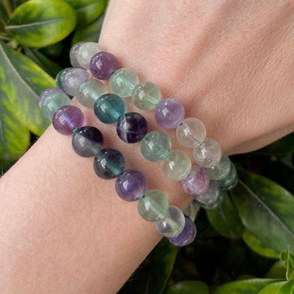 Multi Flourite Crystal Healing Bracelet