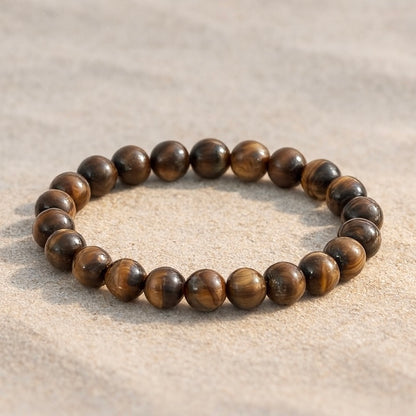 The Saif Ali Khan Tigers Eye Bracelet