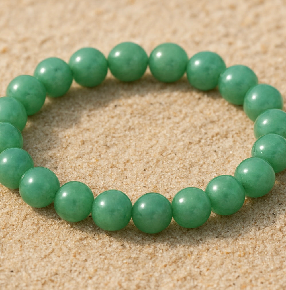 Green Jade Aventurine Crystal Bracelet