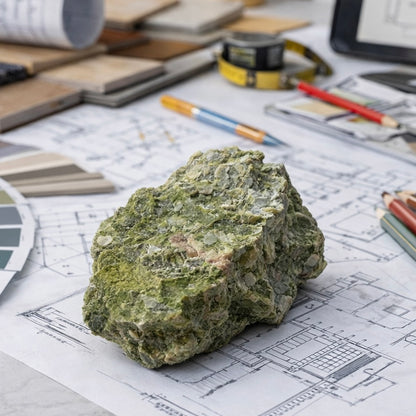 Unakite Green Raw Crystal Natural Rock Stone 250 grams