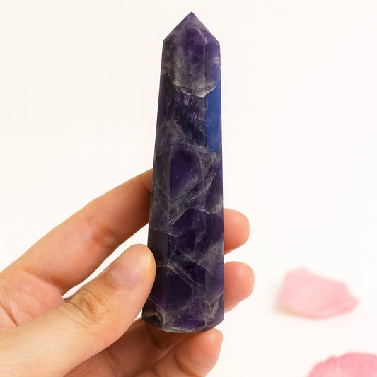 Amethyst Crystal Tower Point