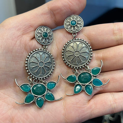 Flower Power Silver Plated Droppings