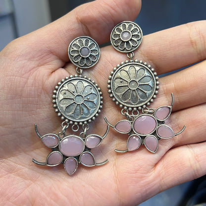 Flower Power Silver Plated Droppings