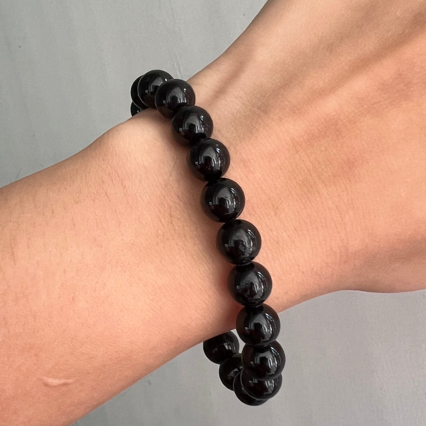The Karishma Kapoor Black Tourmaline Crystal Bracelet