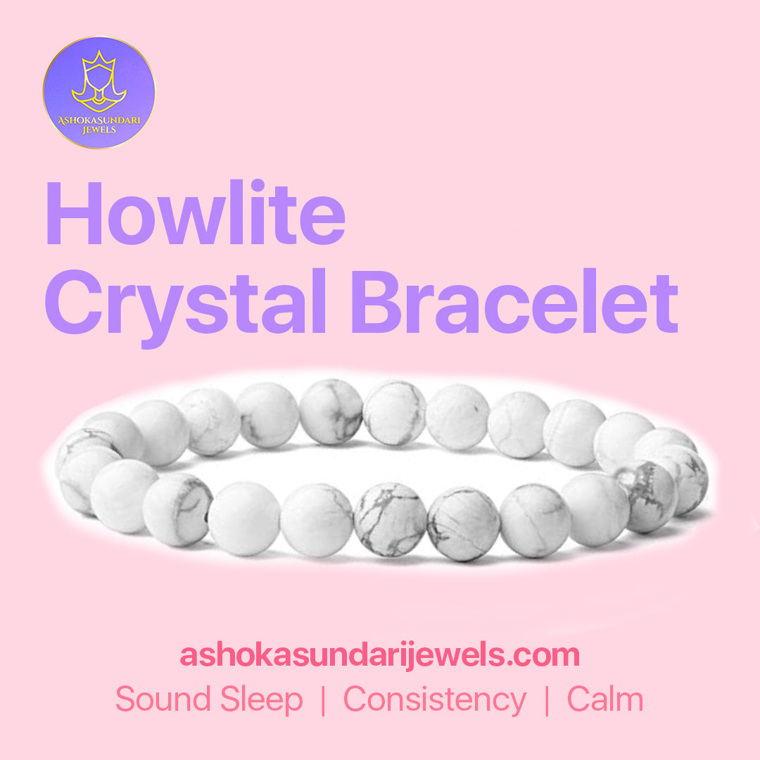Howlite Crystal Bracelet