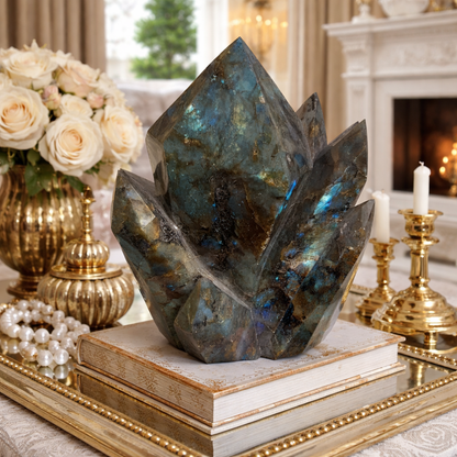 Labradorite Crystal Natural Stone Raw 4 KG