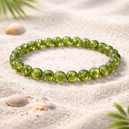 Peridot Crystal Healing Bracelet