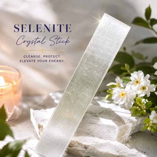 Selenite Crystal Charging Stick/Wand