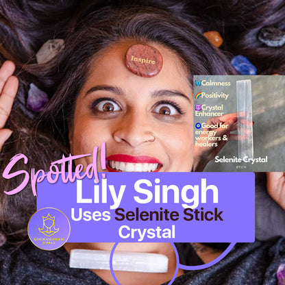 Selenite Crystal Charging Stick/Wand