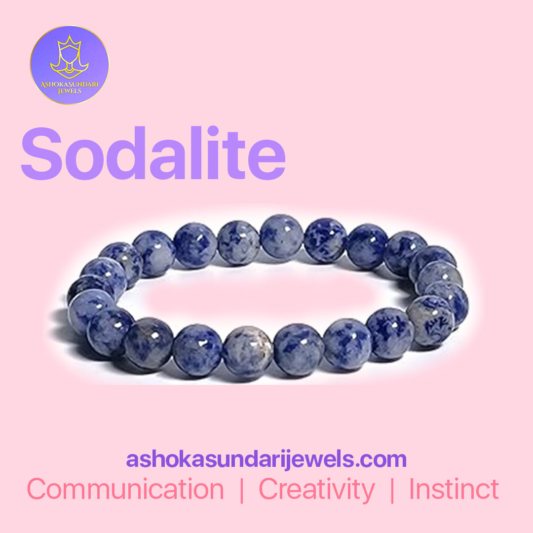 Sodalite Crystal Bracelet