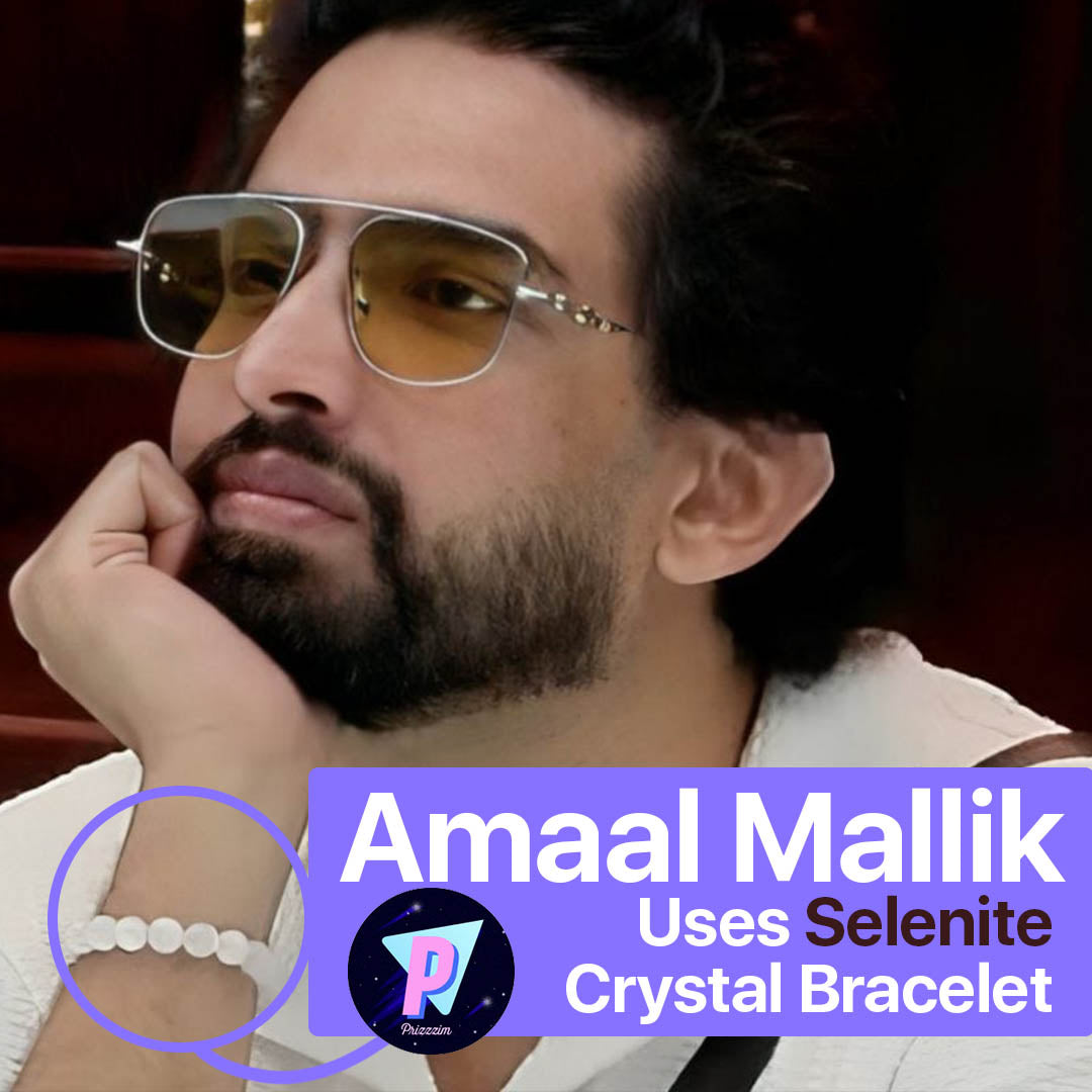 The Amaal Mallik Selenite Crystal Bracelet