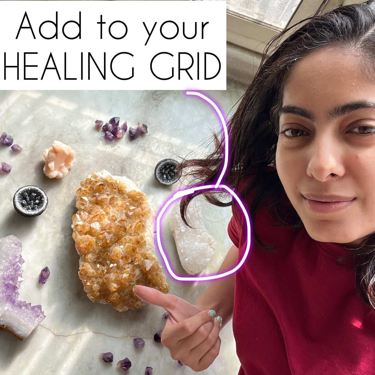 Raw Clear Quartz Stone 0.50 KG