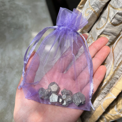 Set of 5 Pyrite Mini Clusters