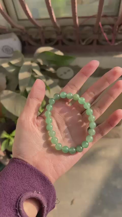 The Ananya Pandey Green Aventurine Crystal Bracelet
