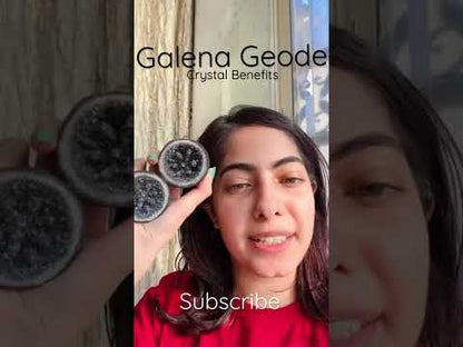 Galena Geode Crystal Raw & Natural Lead Glance Stone