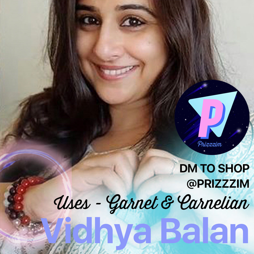 The Vidya Balan Carnelian Crystal Bracelet