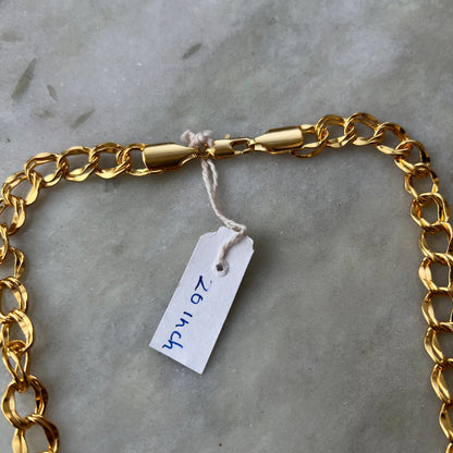 Gold Chain for Men (20 Inch Long)
