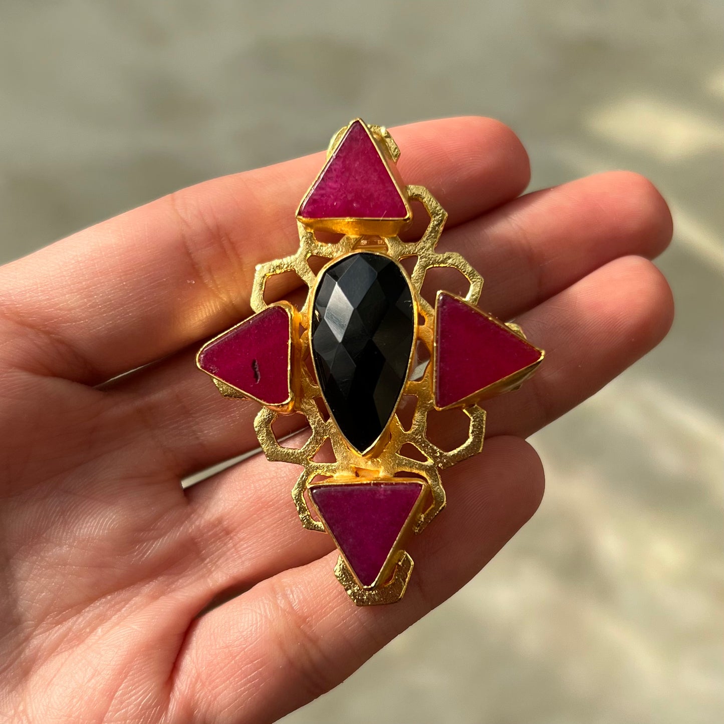 Men’s Gold Plated Blazer Brooch