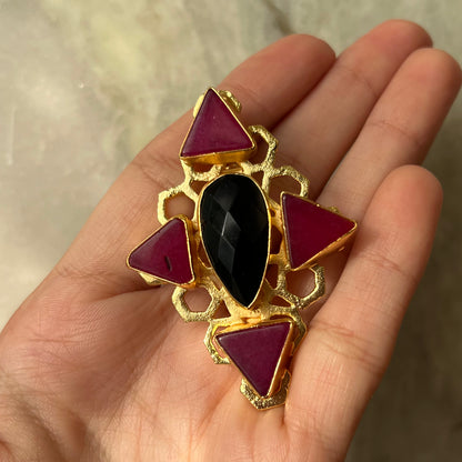 Men’s Gold Plated Blazer Brooch