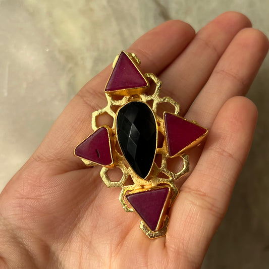 Men’s Gold Plated Blazer Brooch