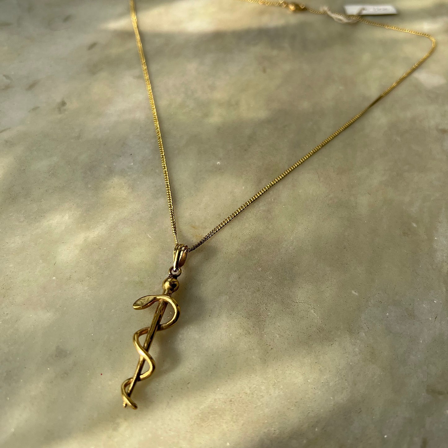 Serpent’s Beauty Spell Pendant Chain