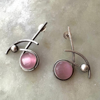 Pink Warrior Eina Earrings