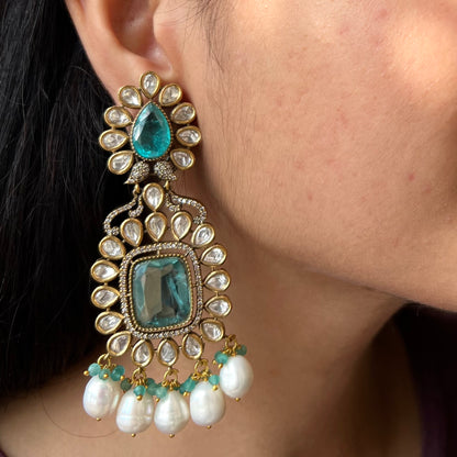Queen of Ocean Pearl Statement Earrings