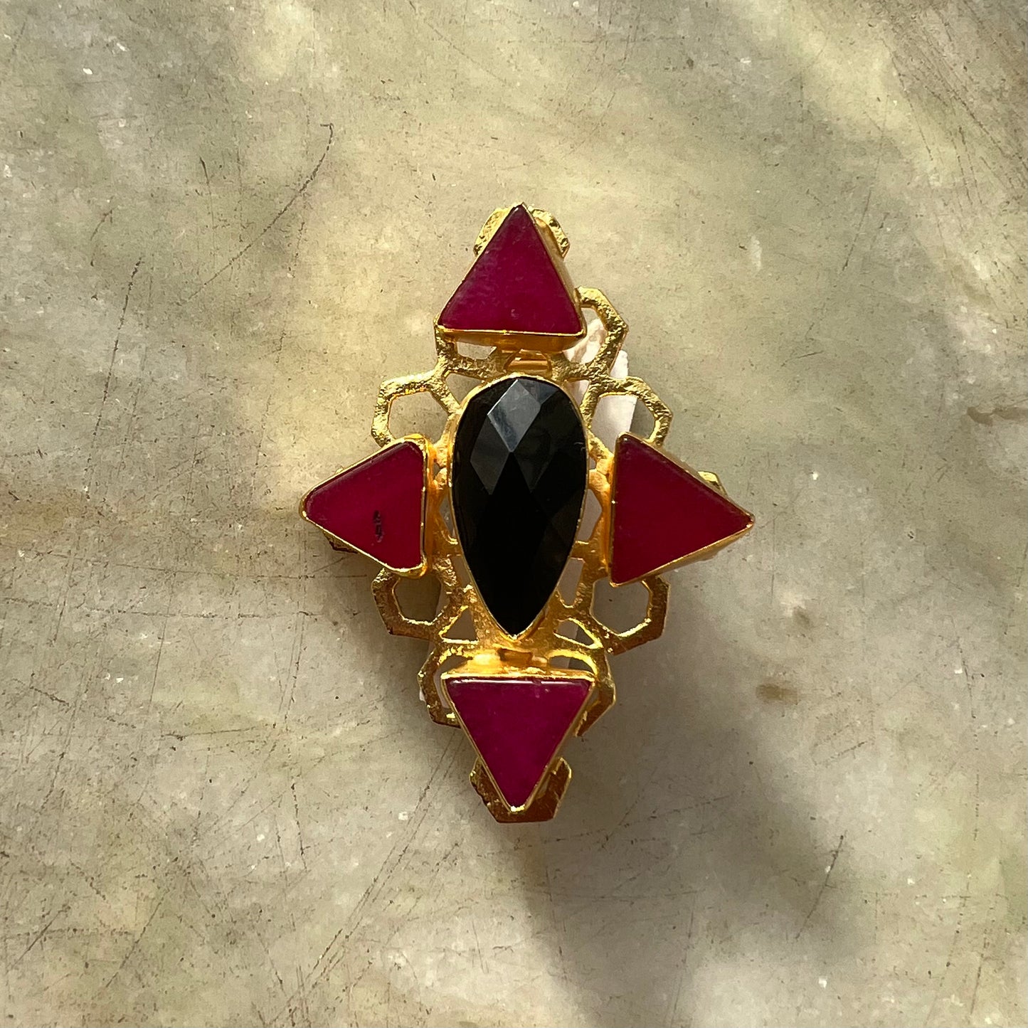 Men’s Gold Plated Blazer Brooch