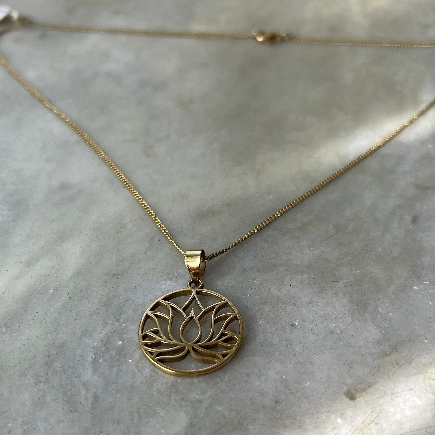 Lotus Potion Pendant Chain