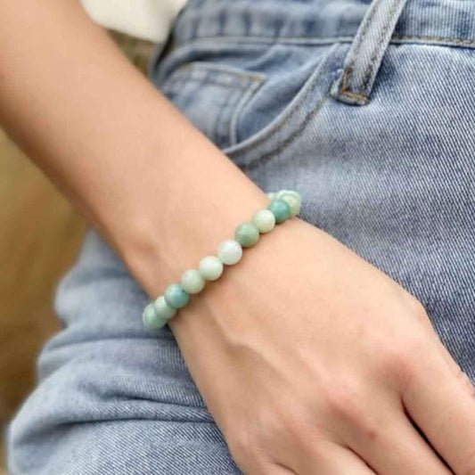 The Milind Soman Amazonite Crystal Bracelet