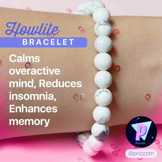 Howlite Crystal Bracelet